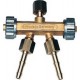 Soupape de dérivation double, Modèle : Gaz combustible G 3/8'' L