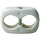 Pince double/Pince double pour tuyaux souples, Modèle : Plastique, Ø 16/16 mm (Par 100)