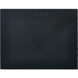 Verre de protection de soudeur, sans couche réfléchissante, Dimensions : 90 x 110 mm, Niveau de protection DIN 9 (par 10)