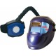 Casque de soudeur à système respiratoire, Modèle : Casque automatique solar-star avec système de protection respiratoire