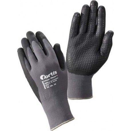 Gant en tricot avec revÃªtement en polyurÃ©thane de nitrile, Taille : 8 (par 10)