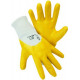 Gants en nitrile Mechanic jaune, Taille : 8 (par 12)