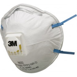Masques anti poussières fines, Niveau de protection : FPP2 (Par 10)