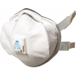 Masques anti poussières fines, Niveau de protection : P2D (Par 5)
