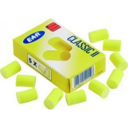 Bouchons d'oreilles Classic II, Modèle : 50 unités de 5 paires dans la boîte
