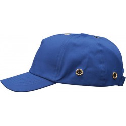 Casquette antichoc VOSS Cap, Modèle : bleu cobalt
