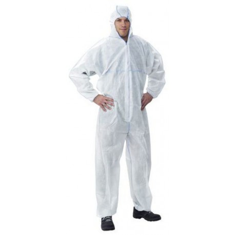 Combinaison jetable, matériau SMMS, Taille : XXL