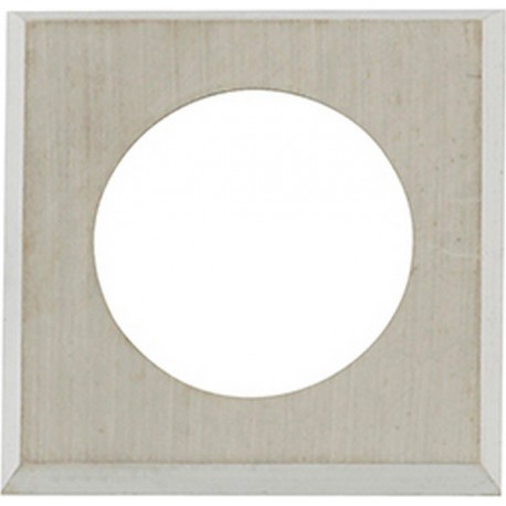 Plateau de retournement, outils à bois, 4 lames, Dimensions : 14 x 14 x 1,2 mm