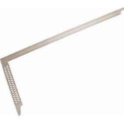 Équerre de charpentier acier inoxydable, Dimensions : 800 x 320 mm