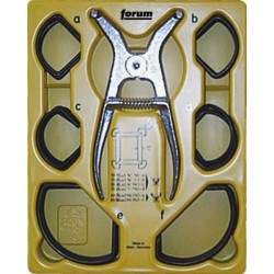 Jeu de 49 crampons de serrage pour onglet