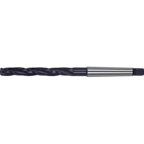 Foret aléseur à queue cône morse, Ø h8 : 18,00 mm, Long. totale 228 mm, Long. hélice 130 mm, Ø minimum du trou prépercé : 12,6 mm, CM : 2