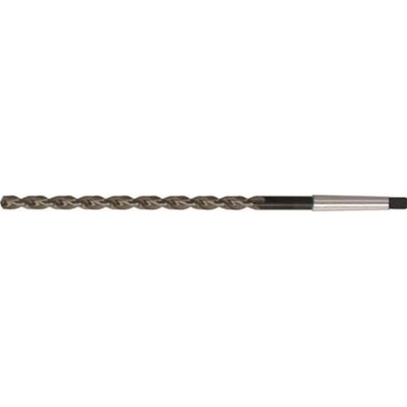 Foret hélicoïdal à queue cône morse - extra-long, en acier à coupe rapide, type TF, DIN 1870, profil rectifié, Ø h8 : 8,0 mm, Long. totale 330 mm