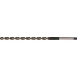 Foret hélicoïdal à queue cône morse - extra-long, en acier à coupe rapide, type TF, DIN 1870, profil rectifié, Ø h8 : 19,5 mm, Long. totale 385 mm