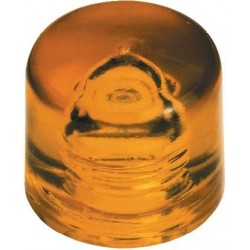 Tête pour massette en plastique 22mm taille 1 jaune