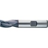 Fraise à rainurer extra courte, type N, en acier à coupe rapide à 8% de cobalt, surface recouverte de TiAIN, Ø d1 - e8 : 2,0 mm, Long. totale l1 48 mm