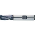 Fraise à rainurer extra courte, type N, en acier à coupe rapide à 8% de cobalt, surface recouverte de TiAIN, Ø d1 - e8 : 4,0 mm, Long. totale l1 51 mm