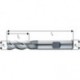 Fraise cylindrique courte, type W, acier coupe rapide à 8% de cobalt, surface brillante à coupe centrale, pour aluminium, Ø d1 - k10 : 10 mm