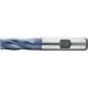 Fraise d'ébauche courte, type NR, 4 dents, en acier à coupe rapide à 5% de cobalt, surface recouverte de TiAIN, Ø d1 - k12 : 8,0 mm