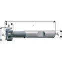 Fraise pour rainures en T, Ø x Larg. : d1-d11 x b - d11 : 21,0 x 9 mm, Long. totale l1 74 mm, pour rainures en T, DIN 650 12, Ø de col env. : 10,0 mm