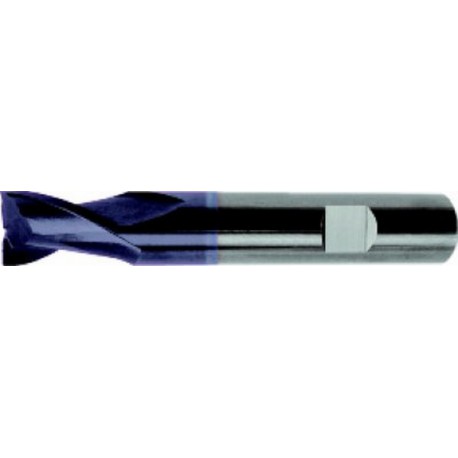 Fraise cylindrique courte, type N, en carbure monobloc, 6535-HB, surface recouverte de TiAIN, Ø d1 - h10 : 4,0 mm, Long. totale l1 54 mm