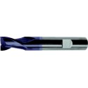 Fraise cylindrique courte, type N, en carbure monobloc, 6535-HB, surface recouverte de TiAIN, Ø d1 - h10 : 6,0 mm, Long. totale l1 54 mm