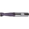 Fraise cylindrique longue, type N, queue HB - UF, en carbure monobloc, DIN 6527, surface recouverte de TiAIN, Ø d1 - h10 : 4,0 mm, Long. totale l1 57 mm