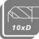 Foret hélicoïdal D1869 t ype TF Acier rapide 110x 455mm FORUM