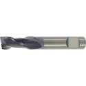 Fraise cylindrique courte, type N, queue HB - UF, en carbure monobloc, INOX, surface recouverte de TiAIN, Ø d1 - e8 : 3,0 mm, Long. totale I1 45 mm