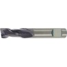 Fraise cylindrique courte, type N, queue HB - UF, en carbure monobloc, INOX, surface recouverte de TiAIN, Ø d1 - e8 : 4,0 mm, Long. totale I1 45 mm
