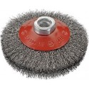 Brosse circulaire M14 100x 030mm ondulés FORUM