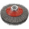 Brosse circulaire M14 100x 030mm ondulés FORUM