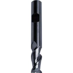 Fraise cylindrique longue, 2 dents, en carbure monobloc pour l'aluminium, Ø d1 - h10 : 6,0 mm, Long. totale l1 57 mm, Long. coupe l2 10 mm
