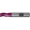 Fraise courte, queue HB, 3 dents, 30°, en carbure monobloc, TiAIN, Ø d1 - h10 : 5,0 mm, Long. totale l1 54 mm, Lames de l2 6 mm, Ø queue d2 - h6 : 6 mm