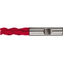 Fraise cylindrique universelle longue, 3 dents, 45°, en carbure monobloc UF, Fire, Ø d1 - h10 : 3,0 mm, Long. totale l1 57 mm, Long. coupe l2 7 mm