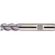 Fraise cylindrique longue, 3 dents, 45°, en carbure monobloc, sans revêtement, Ø d1 - h10 : 3,0 mm, Long. totale l1 57 mm, Long. coupe l2 7 mm