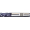 Fraise cylindrique courte, 4 dents, en carbure monobloc, recouverte de TiAIN, Ø d1 - h10 : 2,0 mm, Long. totale l1 50 mm, Long. coupe l2 4 mm