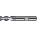 Fraise cylindrique longue, 4 dents, 30°, en carbure monobloc, sans revêtement, Ø d1 - h10 : 10,0 mm, Long. totale l1 72 mm, Long. coupe l2 22 mm