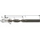 Foret étagé à queue cylindrique avant-trou 90°, filetage M3, foret h9 (d1) x fraise h8 (d2) 2,5 x 3,4 mm