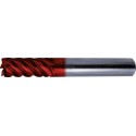 Fraise cylindrique longue, en carbure monobloc avec angle d'hélice de 44/45/46°, Ø d1 - h10 : 8,0 mm, Long. totale l1 63 mm, Long. coupe l2 19 mm