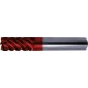 Fraise cylindrique longue, en carbure monobloc avec angle d'hélice de 44/45/46°, Ø d1 - h10 : 16,0 mm, Long. totale l1 92 mm, Long. coupe l2 32 mm