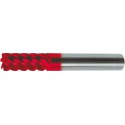 Fraise cylindrique longue, type NH, en carbure monobloc SL et carbure monobloc UF, DIN 6527, Fire, Ø d1 - h10 : 12,0 mm, Long. totale l1 83 mm