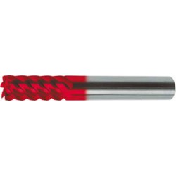 Fraise cylindrique longue, type NH, en carbure monobloc SL et carbure monobloc UF, DIN 6527, Fire, Ø d1 - h10 : 16,0 mm, Long. totale l1 92 mm