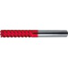 Fraise cylindrique extra longue, type NH, en carbure monobloc UF, Fire, Ø d1 - h10 : 6,0 mm, Long. totale l1 75 mm, Long. coupe l2 30 mm