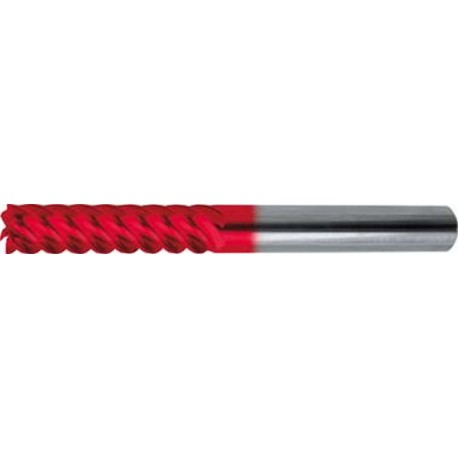 Fraise cylindrique extra longue, type NH, en carbure monobloc UF, Fire, Ø d1 - h10 : 10,0 mm, Long. totale l1 100 mm, Long. coupe l2 40 mm