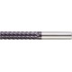 Fraise cylindrique extra long, type H, en carbure monobloc, surface recouverte de TiAIN, de 45°, Ø d1 - e8 : 6,0 mm, Long. totale l1 70 mm