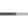 Fraise cylindrique extra long, type H, en carbure monobloc, surface recouverte de TiAIN, de 45°, Ø d1 - e8 : 8,0 mm, Long. totale l1 90 mm