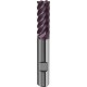 Fraise cylindrique longue, type H, en carbure monobloc, queue HB, de 6 à 8 dents, recouverte de TiAIN, Ø d1 - e8 : 10,0 mm, Long. totale l1 72 mm