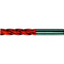 Fraise cylindrique extra longue, type N, en carbure monobloc, selon la de 30°, 4 dents, Ø d1 - h10 : 14,0 mm, Long. totale l1 150 mm, Long. coupe l2 45 mm