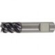Fraise d'ébauche courte, type HR, en carbure monobloc, surface recouverte de TiAlN, pour le traitement de l'INOX, Ø d1 - h10 : 8,0 mm
