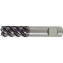 Fraise d'ébauche longue, type HR, en carbure monobloc, surface recouverte de TiAlN, pour le traitement de l'INOX, Ø d1 - h10 : 16,0 mm